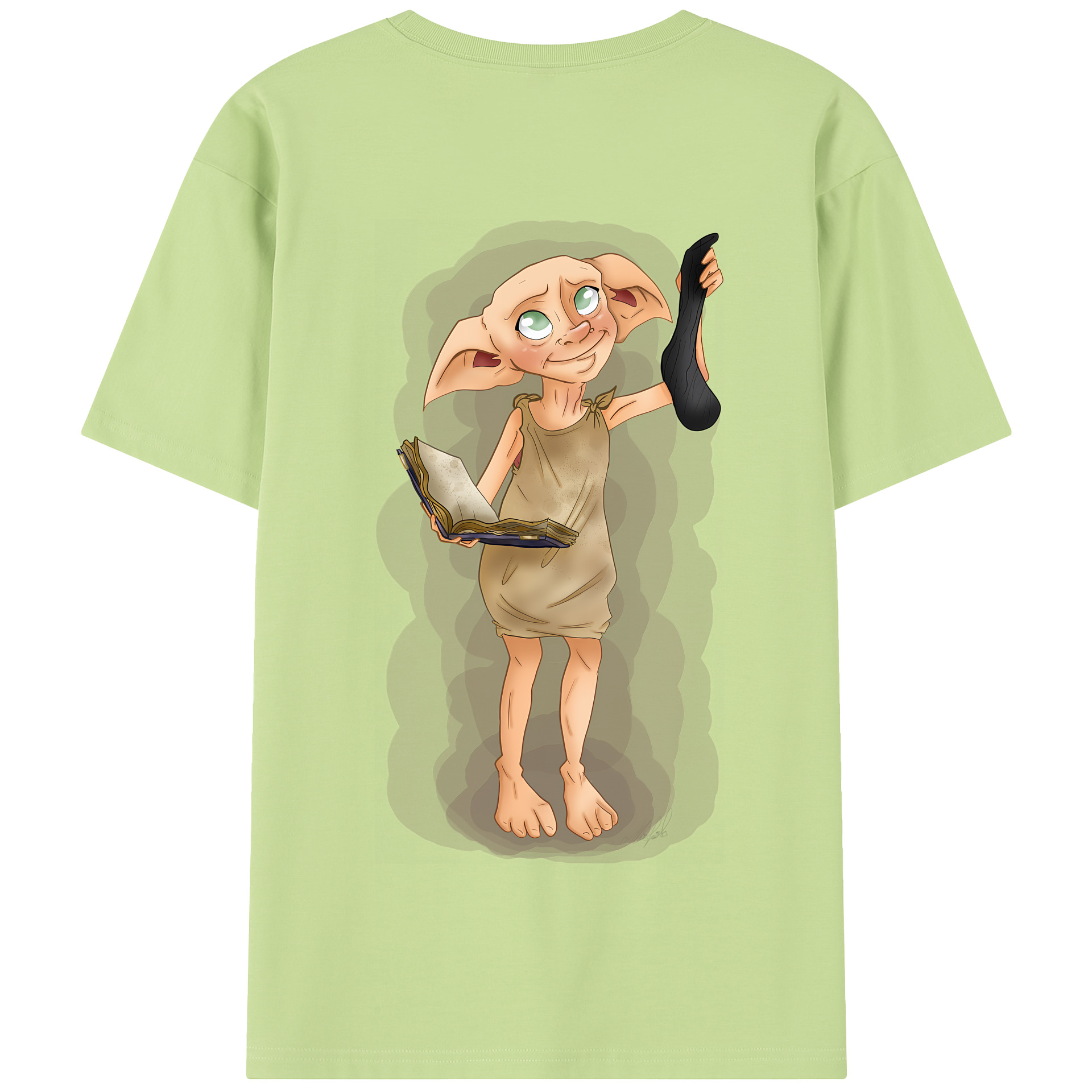 （画像用） Harry Potter ハリー・ポッターシリーズ 綿100％半袖Tシャツ（背面プリント）